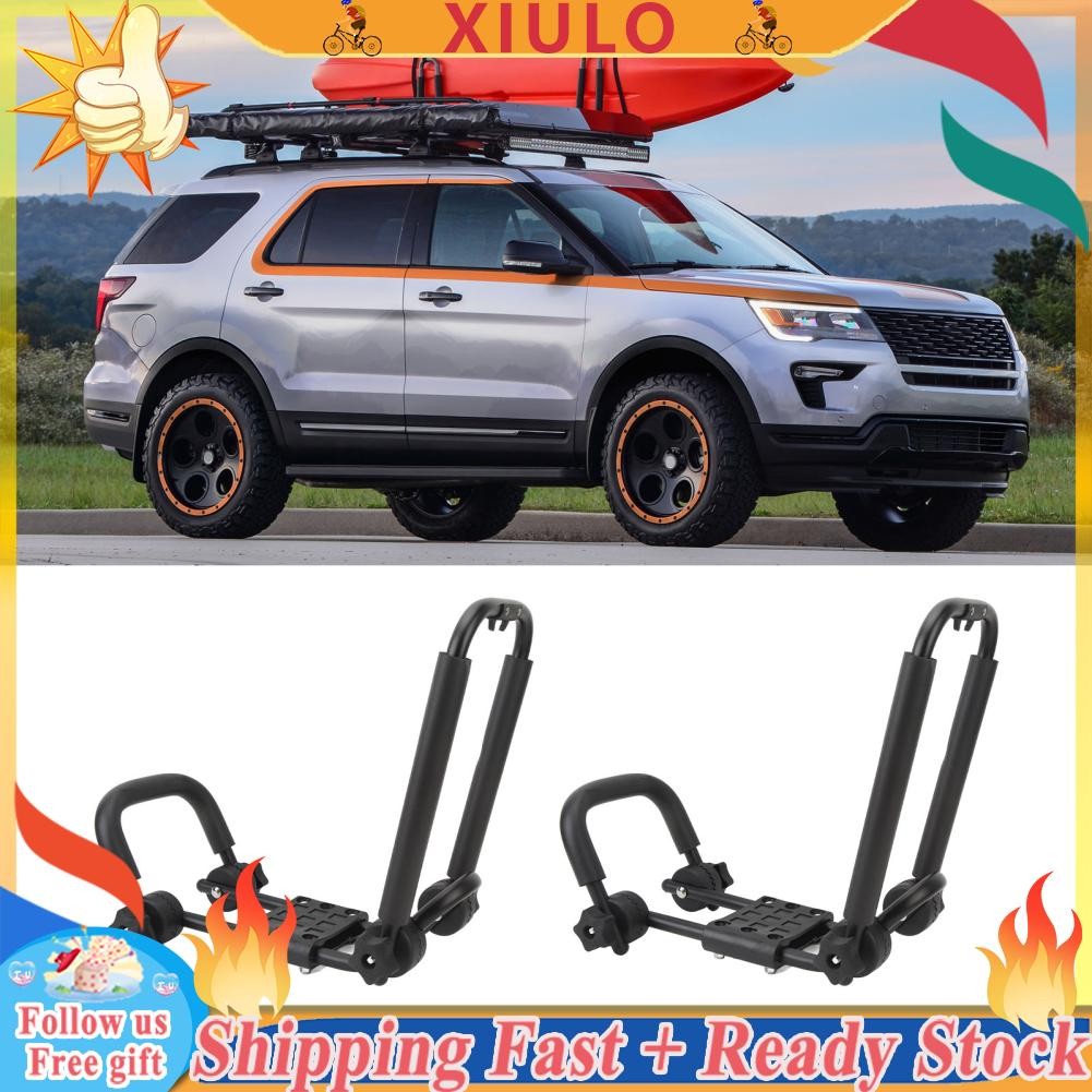 Xiulo J Bar Kayak Round Rack Rack Rack 2Pcs ที่ถอดออกได้