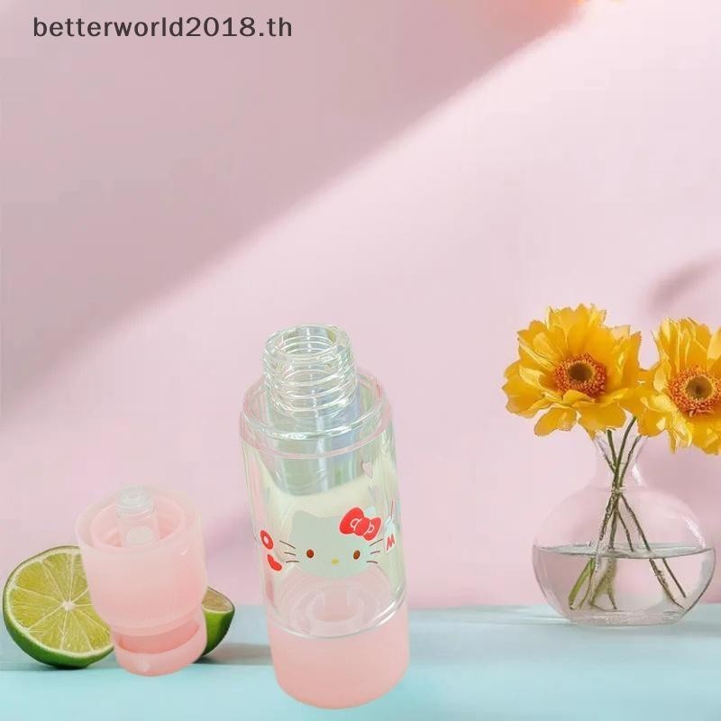 [bet] 1 ชิ้น Hello Kitty Kuromi Melody น่ารักเดินทางแบบพกพาน้ําหอมกดขวด 30ml Kawaii Sanrio ขวด [TH]