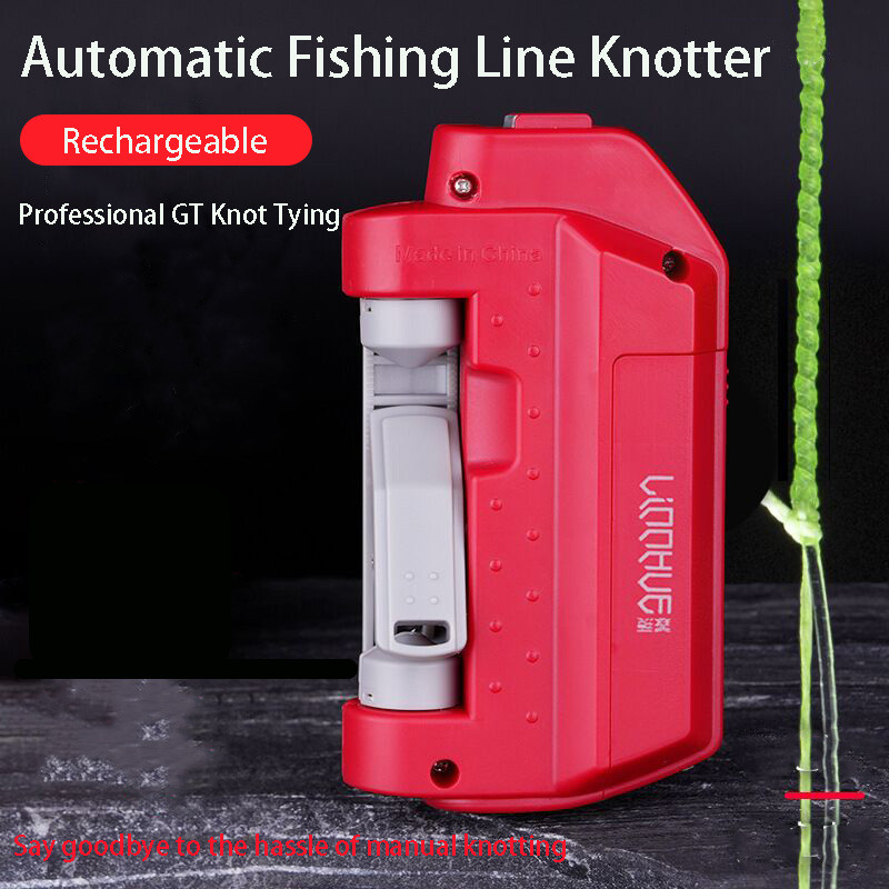 เครื่องมือสายตกปลาอัตโนมัติ alt ikat ผู้นําชาร์จสายตกปลา knotter FG GT Knot ไฟฟ้า Knotted wear ชาร์จ