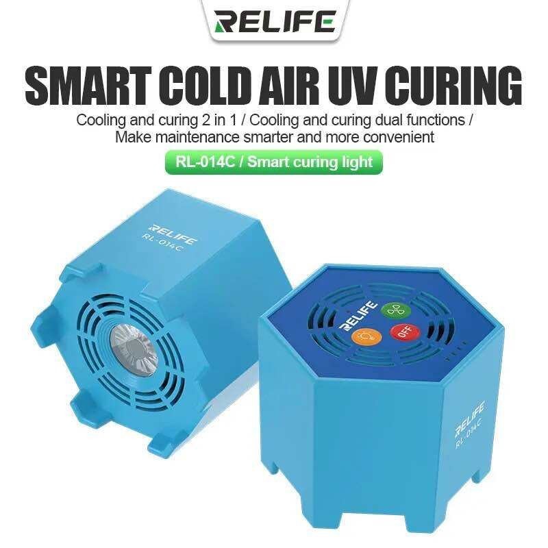 Relife RL-014C พัดลม+ ไฟฉายไฟ UV