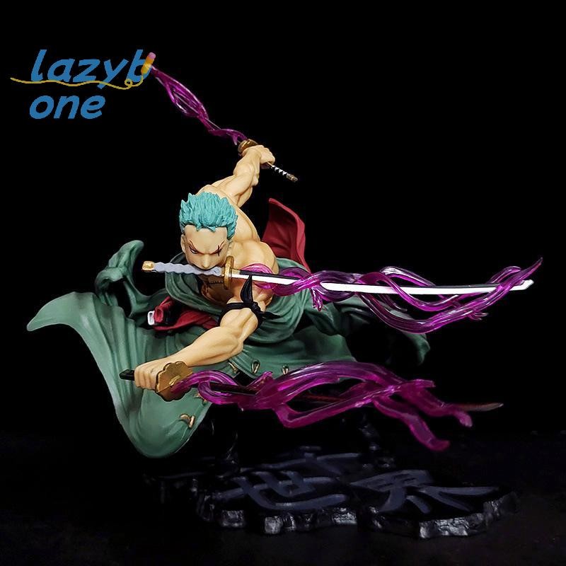 LZ-t] 1 ชิ้นของเล่นเด็กอะนิเมะรูป GK Roronoa Zoro สามใบมีด Sa-สูงสุดมังงะอะนิเมะรูปปั้น Action Figur