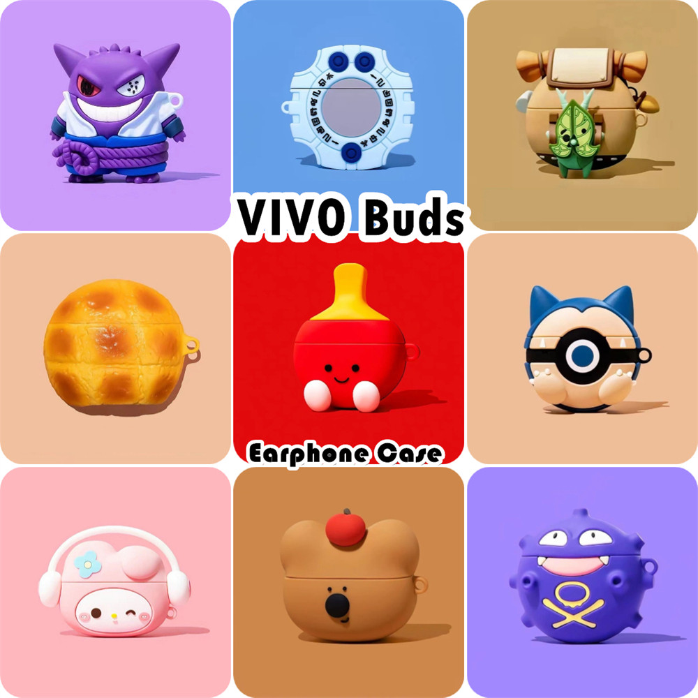 อนาคตดาวสําหรับ VIVO Buds Case Casing Soft Silicone Headphone Case Innovation Cartoon NO.3
