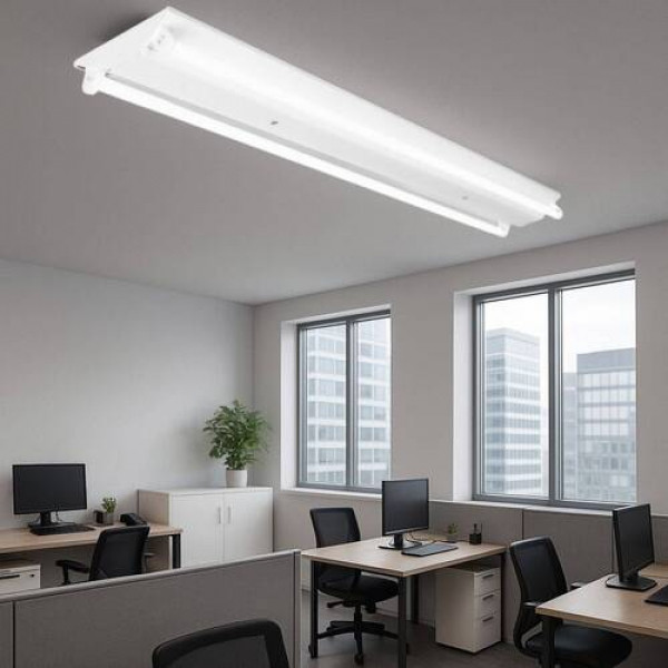 LOCAL789 EILON โคมไฟอกไก่ FOR LED-T8 DOUBLE END/OT รุ่น LBT115/WH/2L-XXLED-T8 (โคมเปล่า) ร้านอยู่ในไ