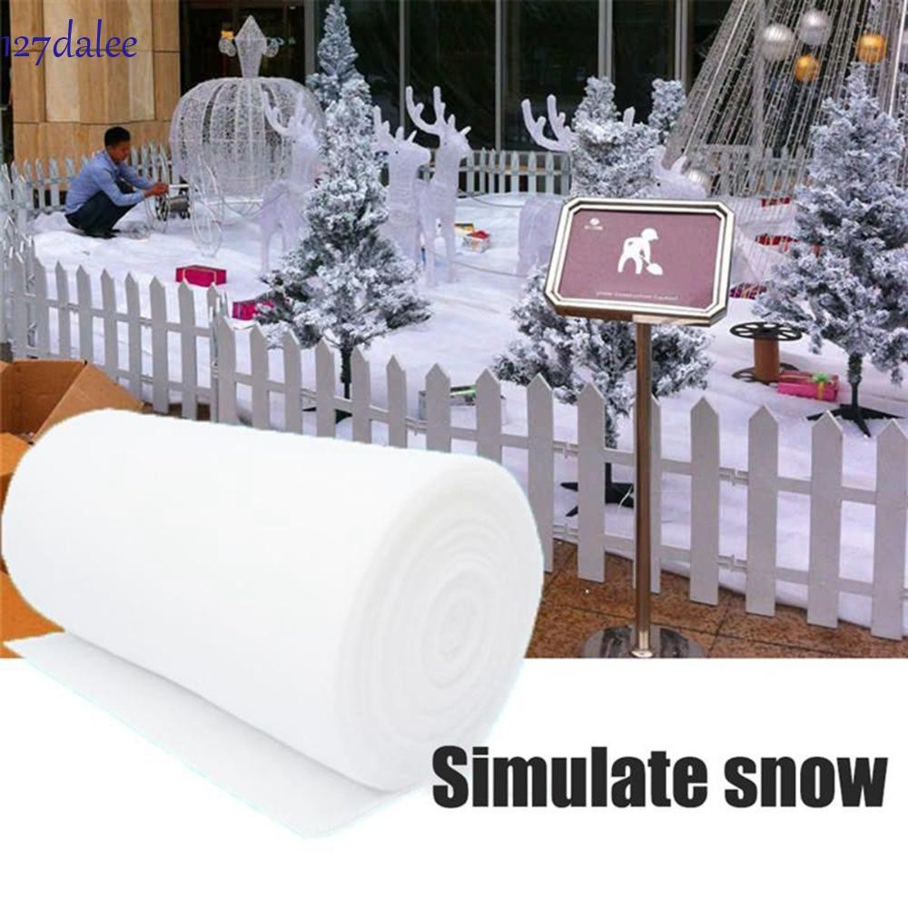 DALEE Snow Cover Cotton Soft Fake Snow Christmas Tree Skirt