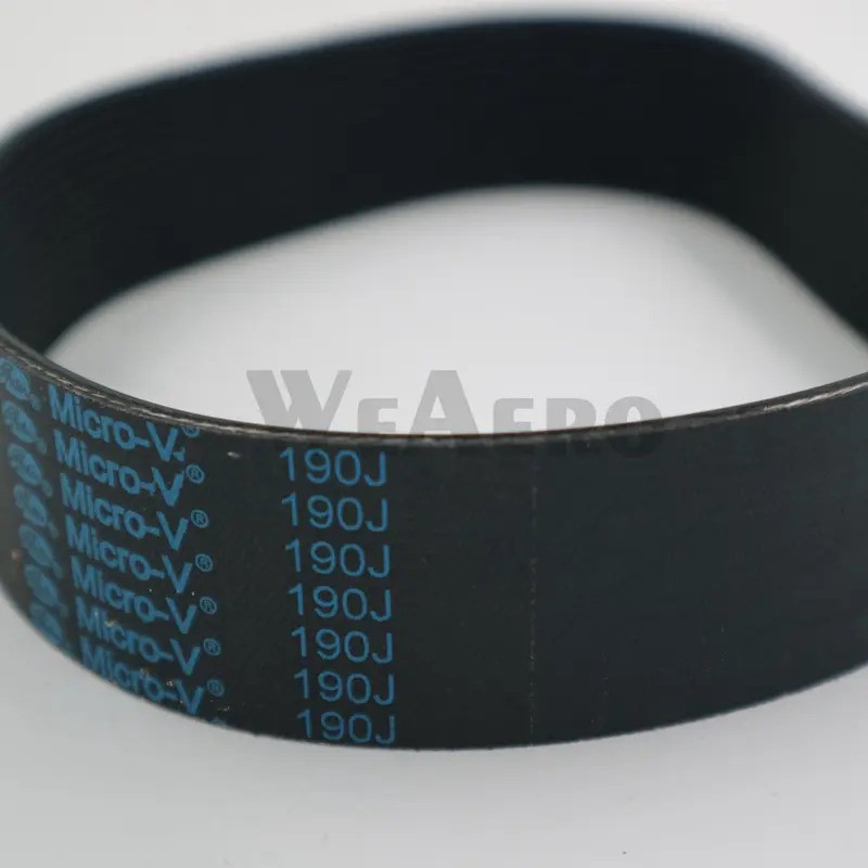 Original Poly V-Belt 190J/PJ483 15 ซี่โครงสําหรับเครื่องยนต์ Paramotor สําหรับเครื่องบิน RC