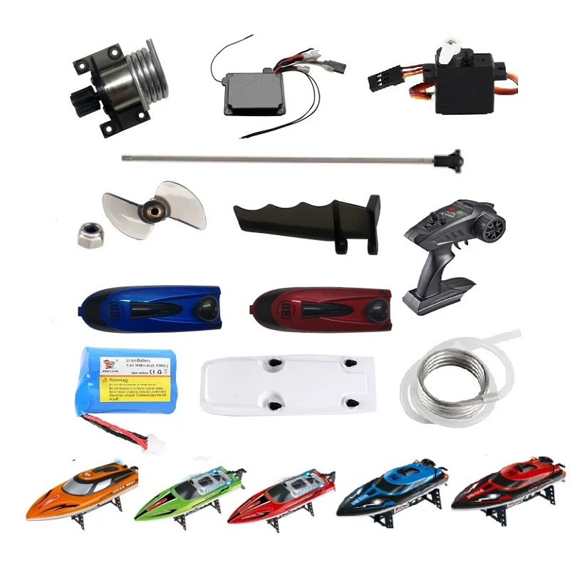 HONGXUNJIE HJ808/HJ813/HJ815 รีโมทคอนโทรลความเร็วสูง R/C racing Speed เรืออะไหล่ 7.4/servos/ ตัวรับส