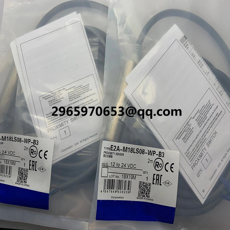Proximity Switch E2A-M18LS08-WP-B1 E2A-M12KM08-WP-C1 E2A-M18LS08-WP-C2 E2A-M18LS08-M18LS08-B3 ในสต็อ
