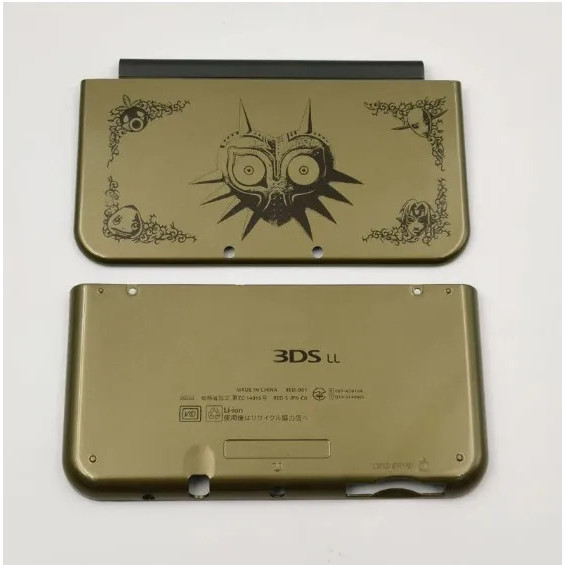 OEM New Top + Bottom Shell Cover For NEW 3DS XL LL Upper Top Back Case