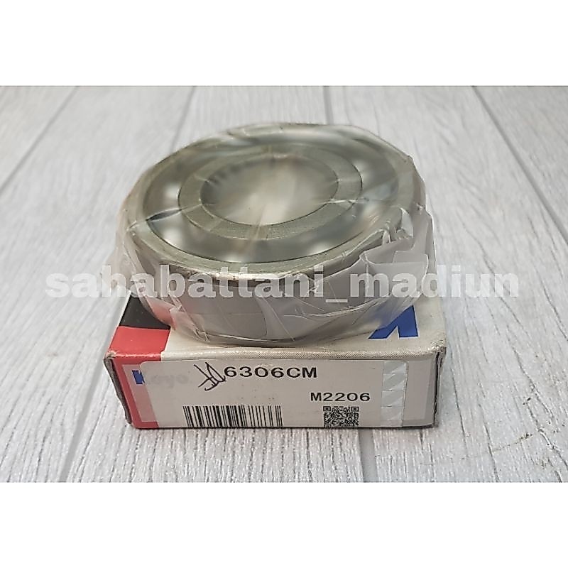 [ผลิตภัณฑ์ต้นฉบับ] Koyo Bearing 6306 CM Japan Laher 30x72x17 mm