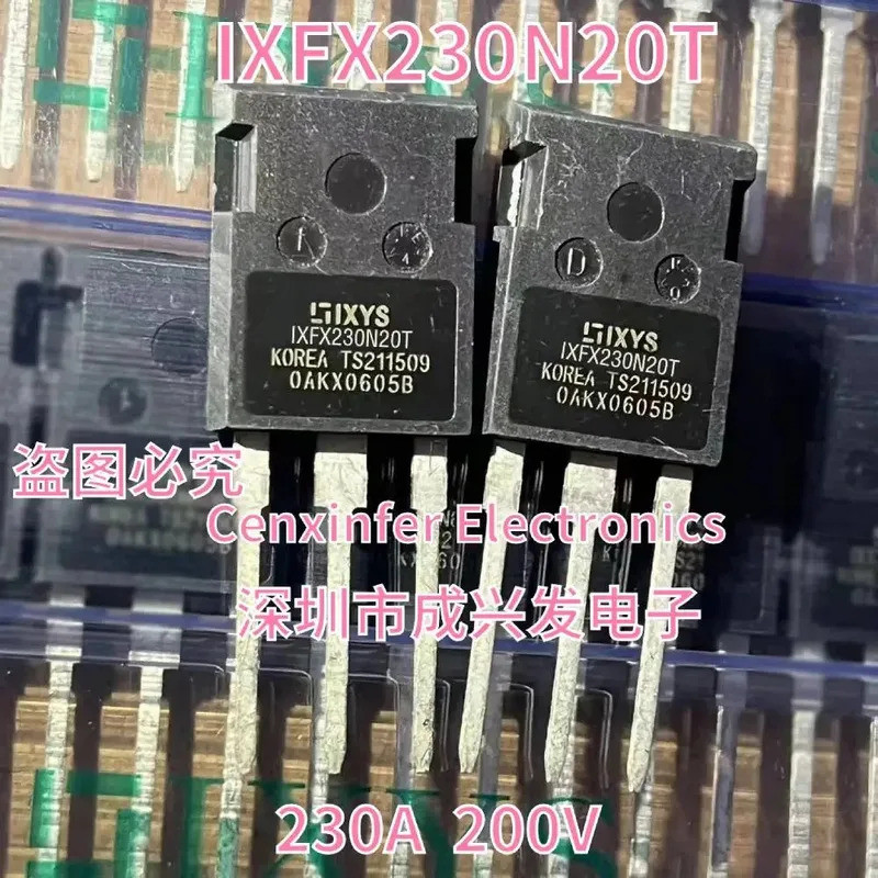 10PCS IXFX230N20T 230N20 TO-247 230A 200V MOSFET IGBT ทรานซิสเตอร์ใหม่ในสต็อกคุณภาพสูง