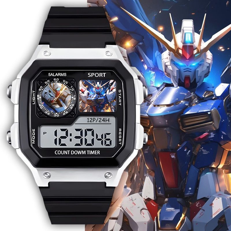 [นาฬิกา] นาฬิกาเด็ก Freedom Gundam Mobile Suit Elegant Fresh Watch ของขวัญวันเกิดให้คนแลกเปลี่ยนของข