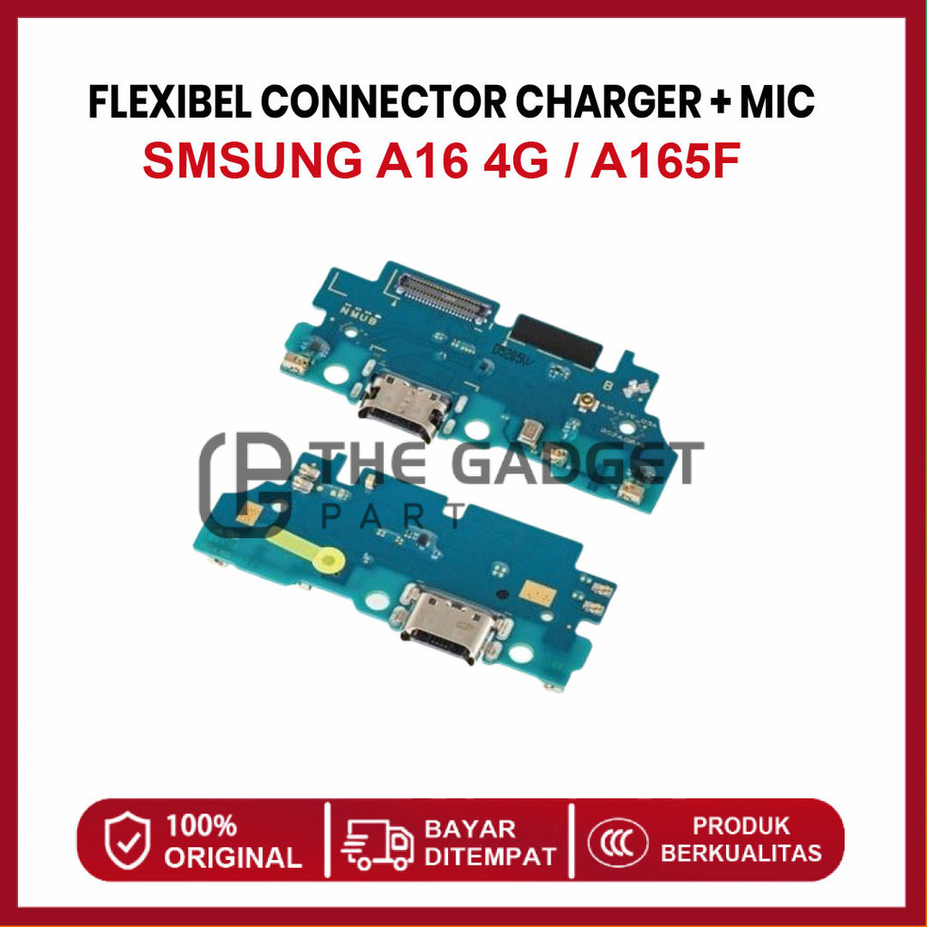 FLEXIBLE CONNECTOR CHARGER SMSUNG A16 4G / A165F + MIC ORI
