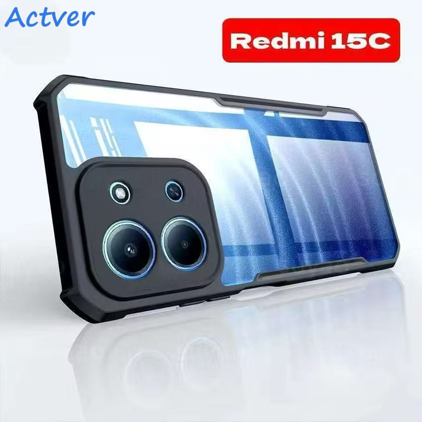 ส่งจากไทย HHL แข็ง เคสกันกระแทก เคสใส สำหรับ Xiaomi Redmi 15C/14C/13C/Redmi 15 /Redmi A7pro A5 Poco C71