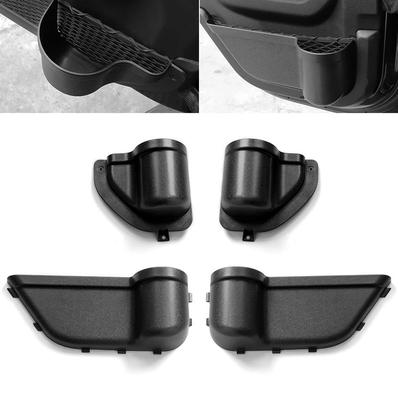 HUI ด้านหน้าด้านหลังกล่องเก็บถาดสําหรับ Wrangler JL JLU 4XE Rubicon กีฬา Gladiator JT 2018-2023 จัดเ