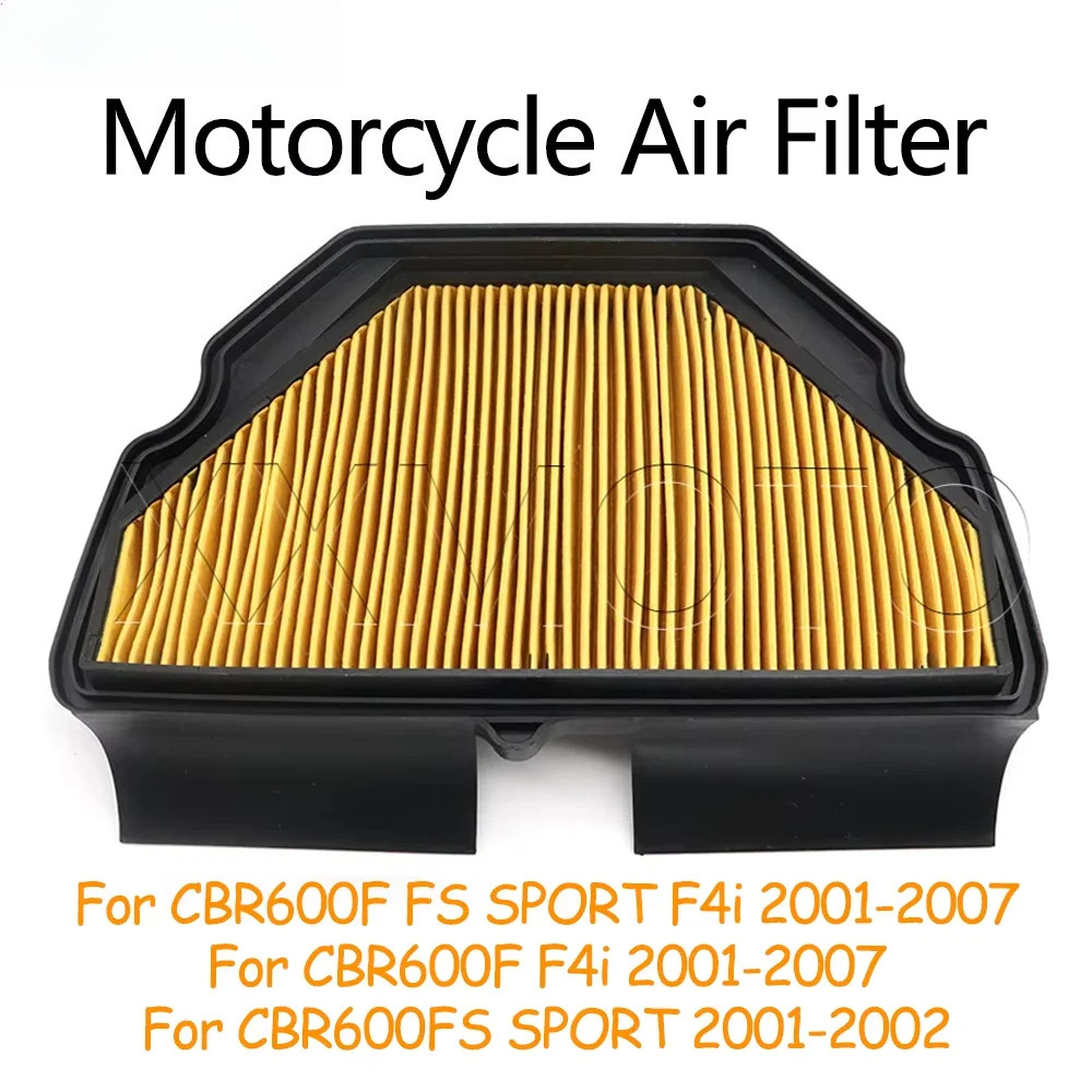 สําหรับ HONDA CBR600F FS SPORT F4i 2001-2007 CBR600FS SPORT 2001-2002 รถจักรยานยนต์กรองอากาศระบบทําค