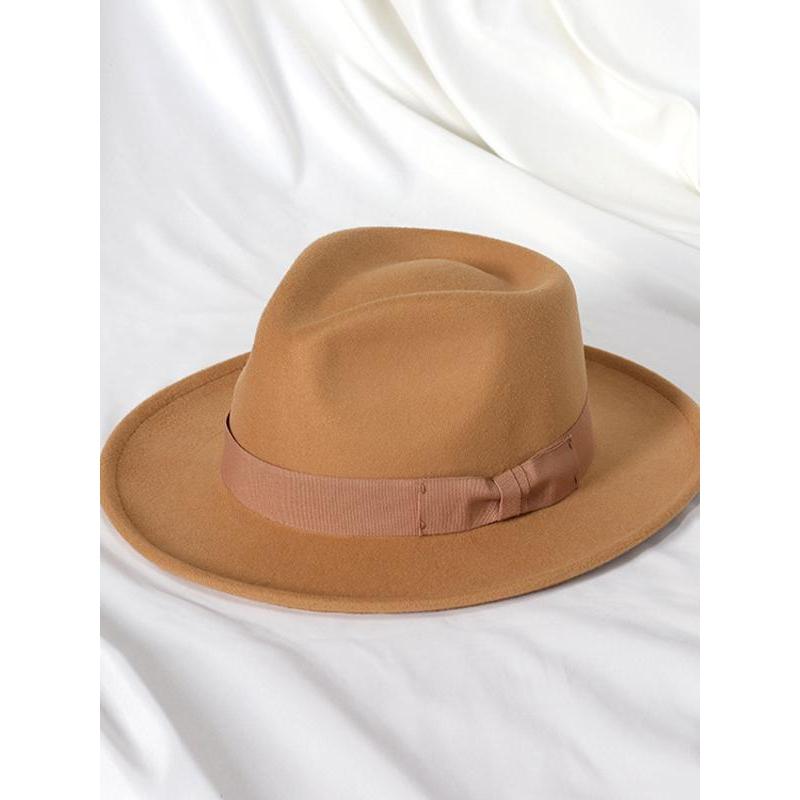 Knot Top Hat Love Heart Hat Head Felt Hat Small Curled Mens Top Retro Jazz Hat