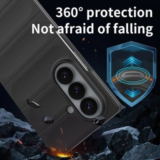 SAMSUNG สําหรับSamsung Galaxy Z Fold3 Fold4 Fold5 Fold6 Fold7 Fold8 Ultraกรณีหรูหราผิวรู้สึกMatte PC Hard Flipฝาครอบโทรศัพท์ปลอกสําหรับSamsung Galaxy Z Fold8 Ultra 7 6 5 4 3 5G