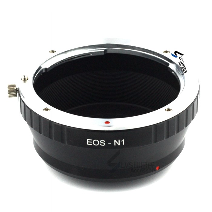 EOS-N1 แหวนอะแดปเตอร์เหมาะสําหรับเลนส์ Canon EF ถึง Nikon Micro Single Body V1V2V3J3J4J5 แหวนอะแดปเต