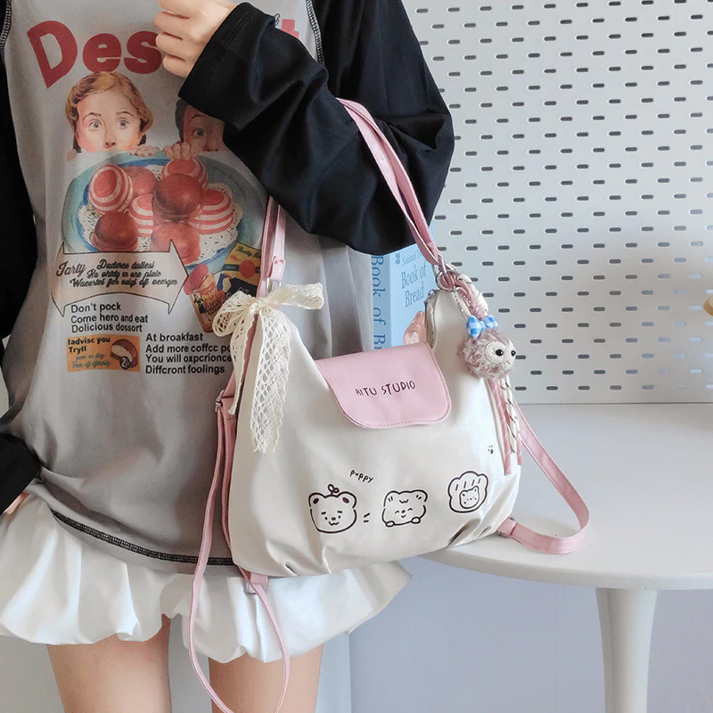 กระเป๋าเป้สะพายหลังสไตล์น่ารัก thumbnail 6