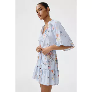 H&M(เอชแอนด์เอ็ม) เดรสเชิ้ตผูกเอว ผู้หญิง 1355267_2