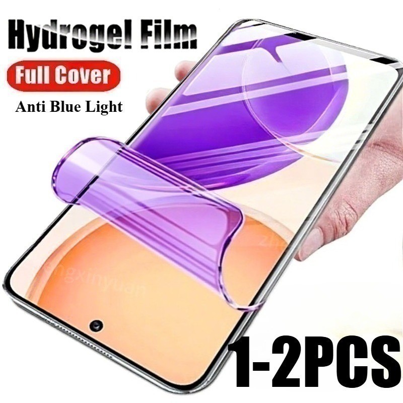 2 ชิ้นคลุมทั้งหมดป้องกันหน้าจอ HD ฟิล์มนุ่มสําหรับ Honor X5 X5b X5c X5d X6 X6a X6b X6c X6d X7 X7b X7