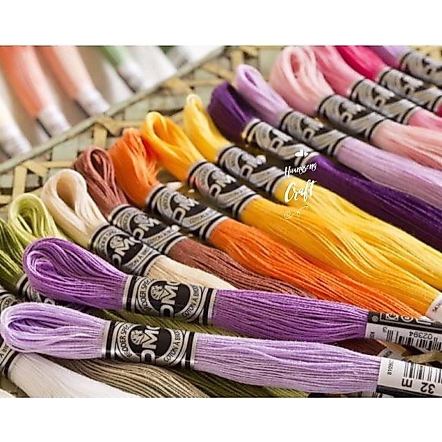 DMC no 25 Special Embroidery รุ่นพิเศษ 4 เส้น ฝรั่งเศสแท้ รหัส ( 48 - 762 )