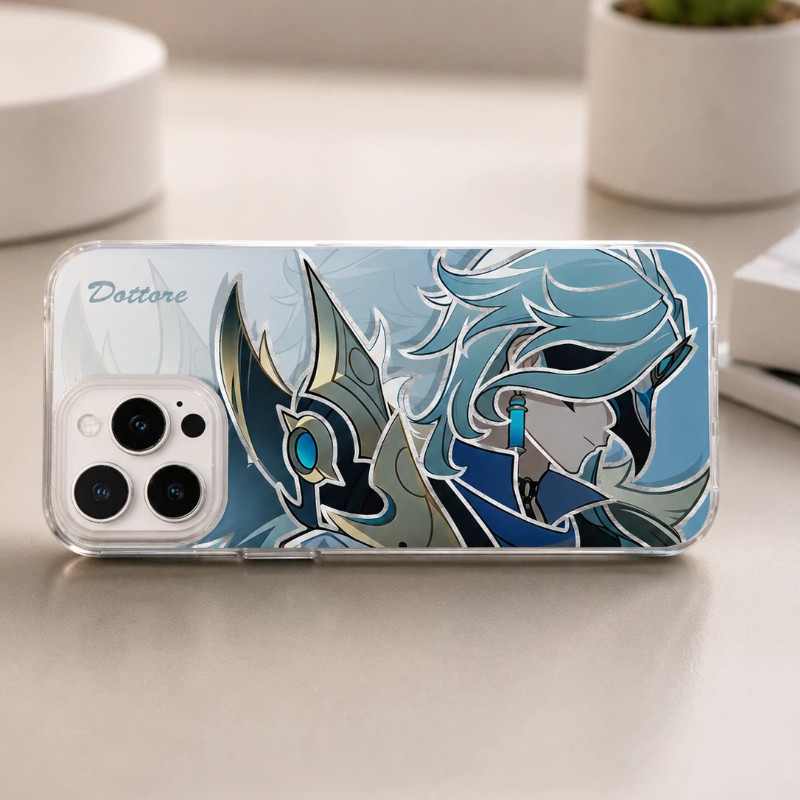 เคสโทรศัพท์ OPPO Find X9 Pro X8 X7 X5 X8Pro N3 N5 Full-Coverd Genshin Impact Dottore