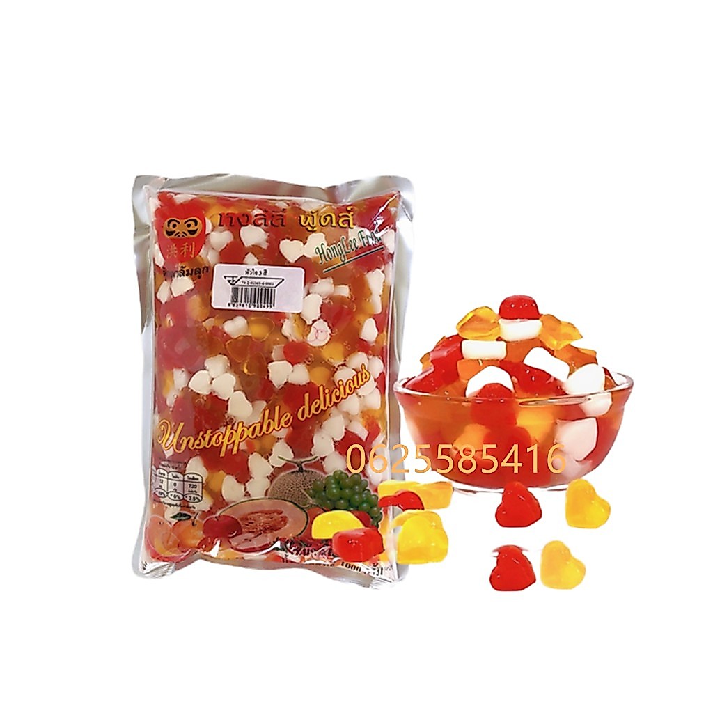 หัวใจสามสีHonglee Food1000kgหงส์ลี่่ฟู้ดส์