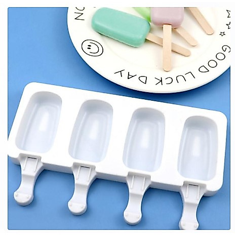 ซิลิโคน ไอศกรีม Icecream Silicone บล็อคซิลิโคน รูปทรง ไอศกรีมแท่ง 4 ช่อง