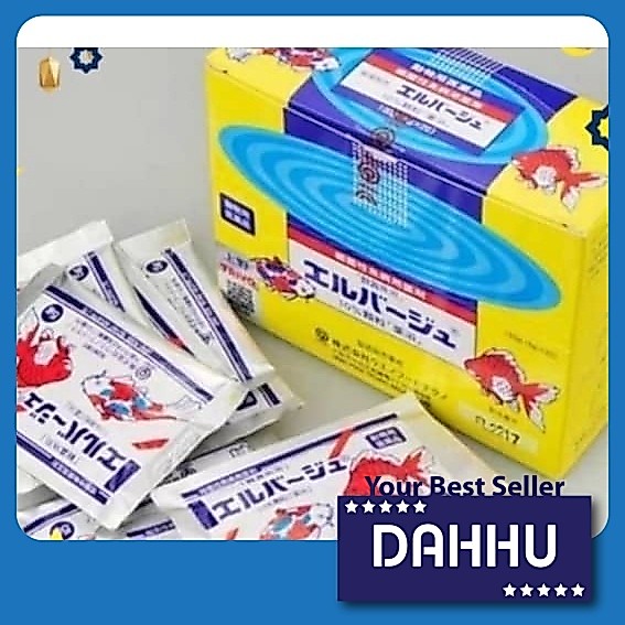 ผงเหลืองญี่ปุ่น Aquarium Fish Tank Medical Powder 5gram | Ubat Ikan Dari Jepun ผงเหลืองญี่ปุ่น betta ikan