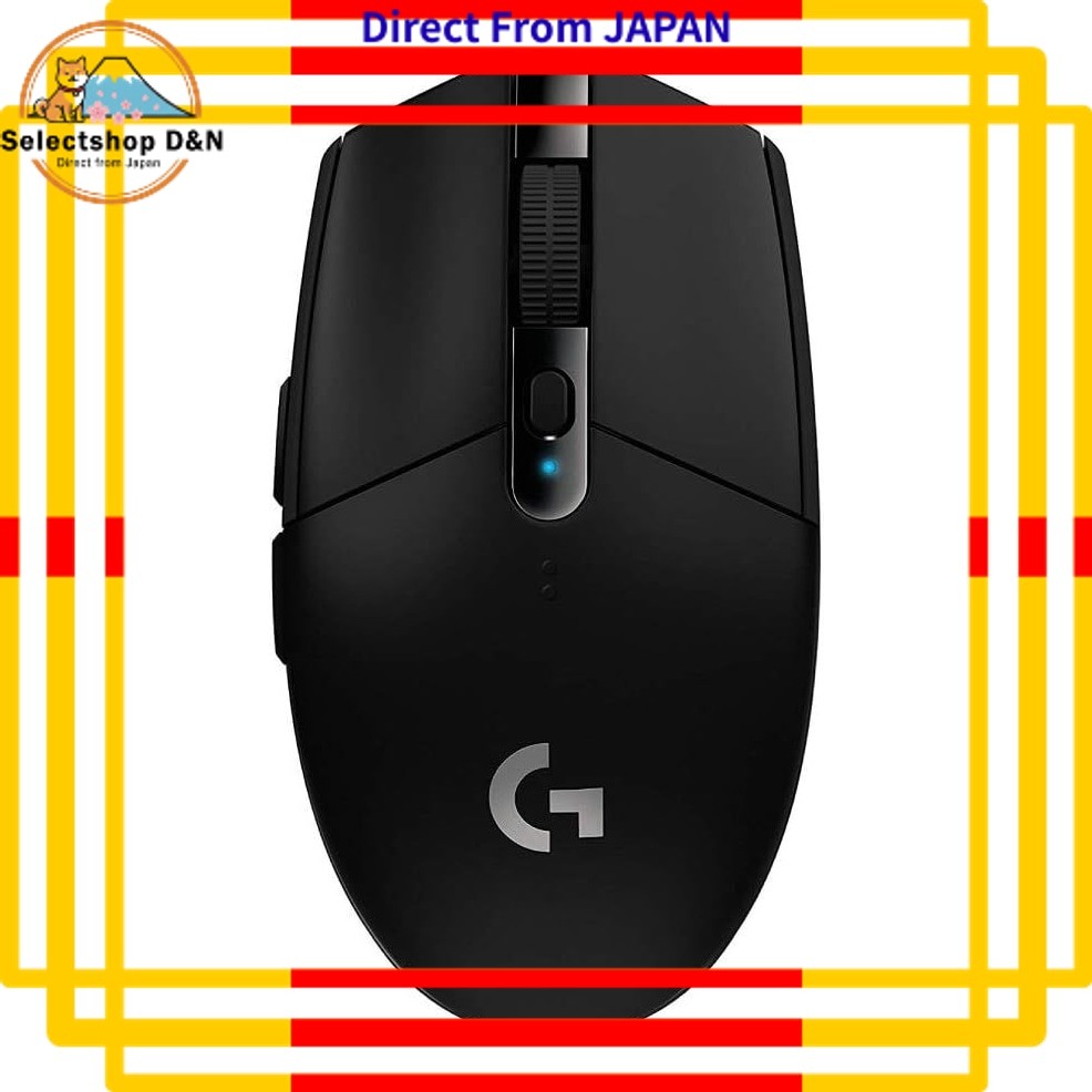 Logitech G Gaming Mouse G304 LIGHTSPEED Wireless Gaming Mouse Lightweight 99g HERO 12K Sensor 6 Prog