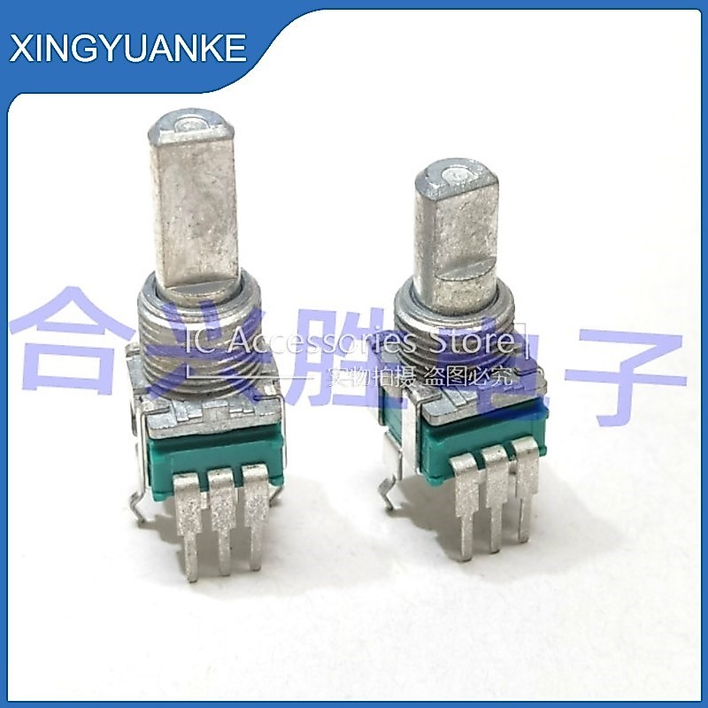 RK09L1140A2U เสียง 1 ชิ้น/ล็อตเครื่องขยายเสียงปริมาณ Potentiometer RK09L114001T Single B10K B50K 103