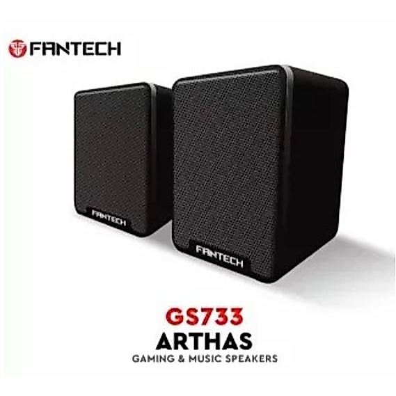 Fantech (มี2สี) ลำโพงเกมมิ่ง Gaming Speaker Stereo สเตริโอ 2.1 ระบบเสียง 360 รุ่น GS733 GS-733