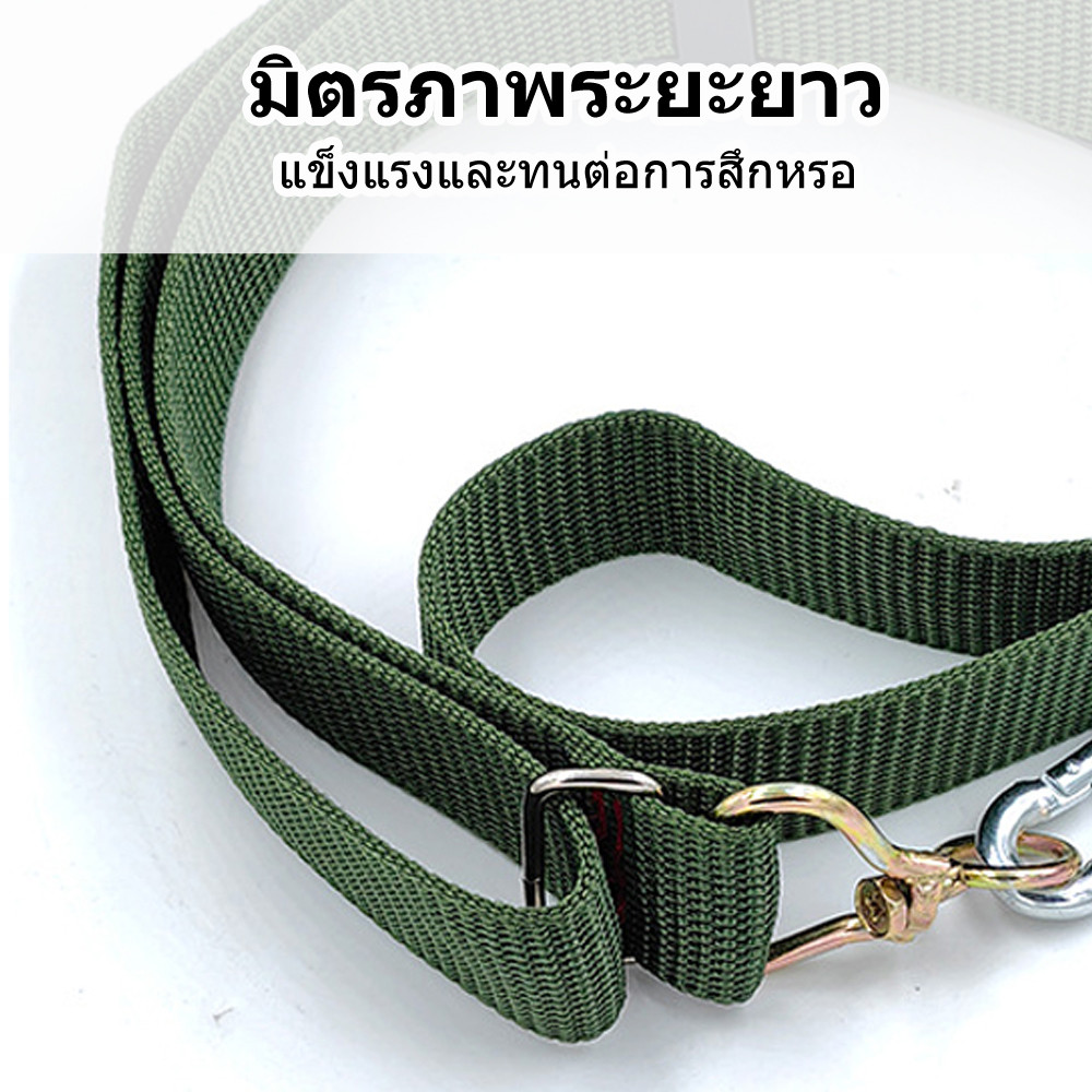 สายสะพายผ้าไนลอนหนา ปรับได้ พร้อมคลิปล็อค สำหรับสว่าน เครื่องตัดหญ้า อุปกรณ์ช่างสวน รูปที่ 8