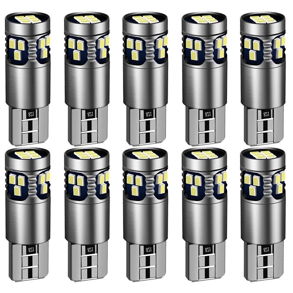 รถ LED T10 ตัวบ่งชี้แสงกว้าง 2016 18SMD กระแสไฟคงที่ 3020 ไฟป้ายทะเบียนอ่านหนังสือ IQ1B