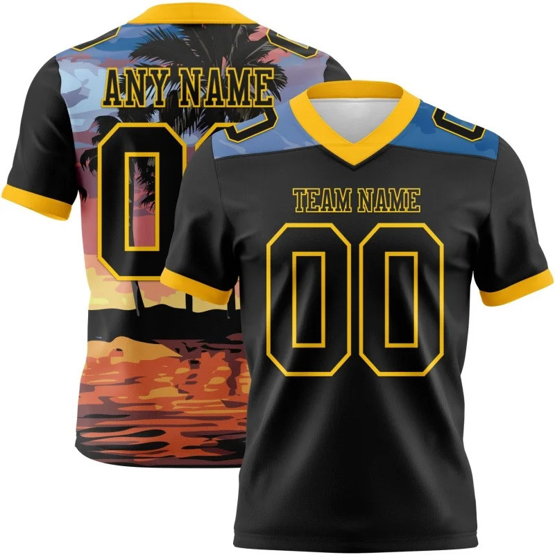 3D พิมพ์ Beach Surfing เสื้อยืดสําหรับผู้ชายผู้หญิงรูปแบบที่กําหนดเอง T เสื้อฤดูร้อนหลวม Streetwear 
