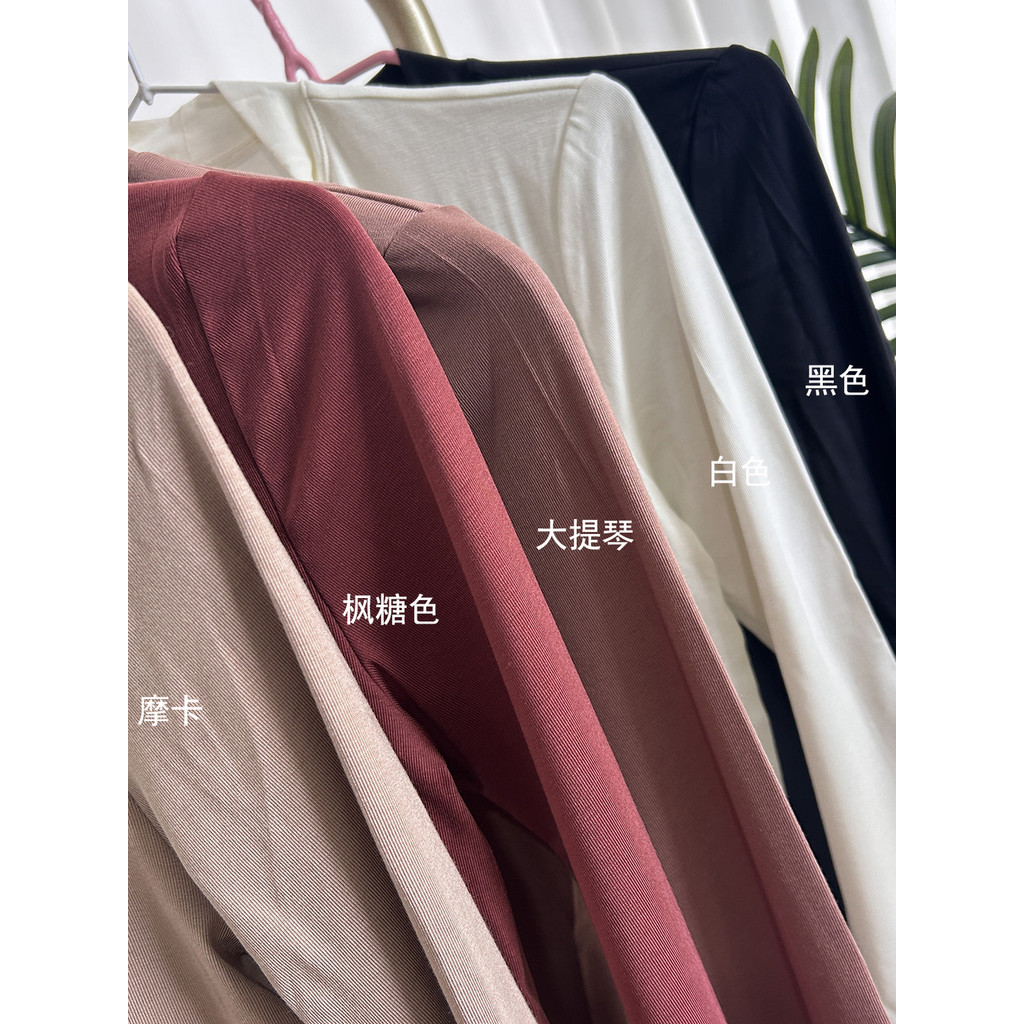 Ubs สุภาพสตรีขนาดเล็กคอเต่าเสื้อ จุดต่ําสุด บางสไตล์หนึ่งขนาดภายในแขนยาวเสื้อยืดกล้ามเนื้อ จุดต่ําสุ