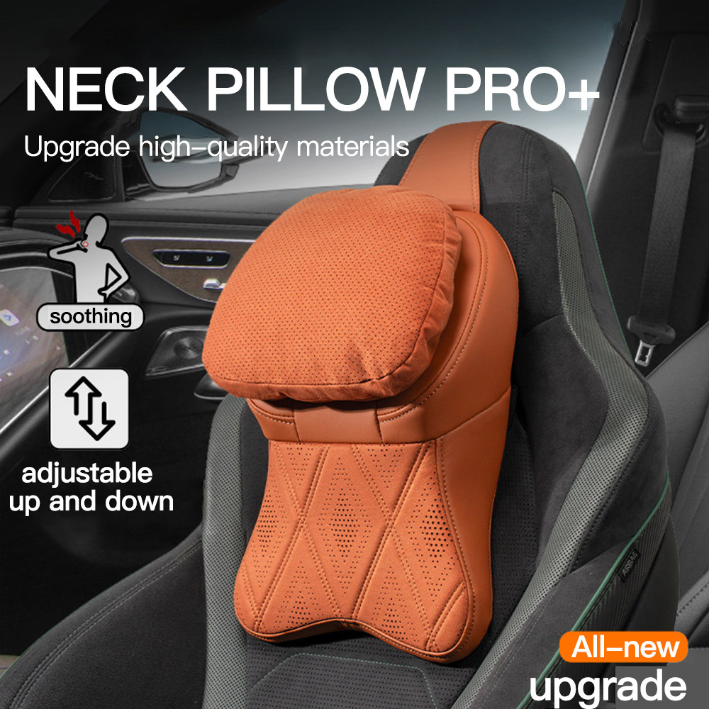 คุณภาพสูง Universal รถ Headrest เบาะสําหรับ Hyundai IONIQ 5 N / IONIQ 6 N Creta รถที่นั่งคอหมอน Lumb