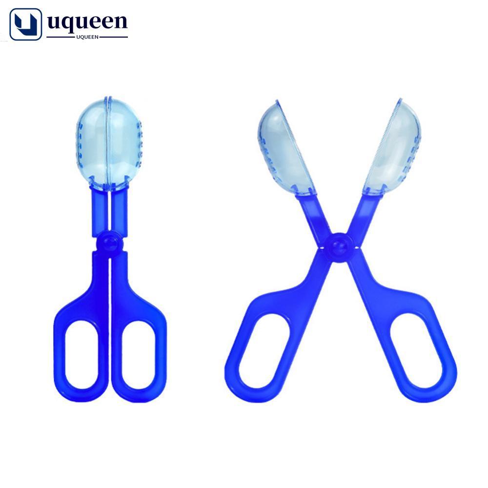UQUEEN แหนบให้อาหารสัตว์เลื้อยคลาน & Poop Scoop ด้ามยาว Cleanup Clamp สําหรับงูหนูแมลงสัตว์เลี้ยงกัด