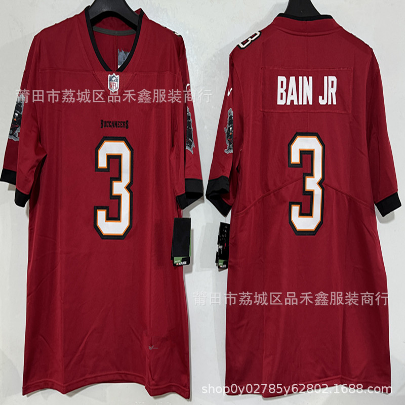จัดส่งในวันเดียวกัน Tampa Bay Pirates Tampa Bay Buccaneers 3-BAIN JR Rugby Jersey