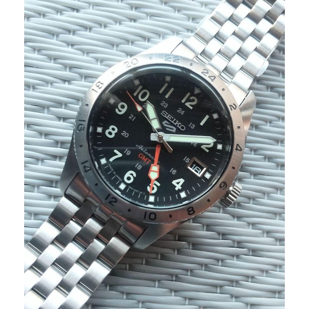 Seiko Watch 5 Sports Field GMT "Sports " SBSC011   Watch