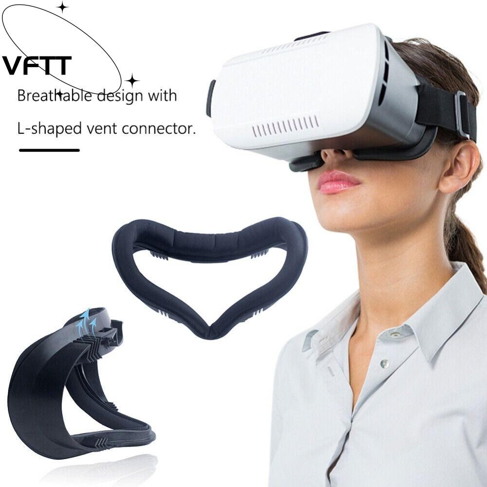 VFTT เปลี่ยน Face Pad ชุด, Light Blocking Breathable VR Facial Interface, VR แว่นตาอุปกรณ์เสริม Anti