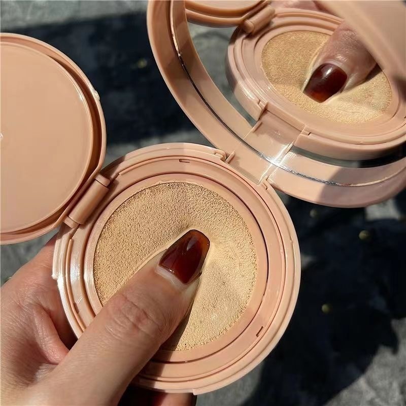 นักเรียนราคาไม่แพงแต่งหน้าHOJO Air Cushion Liquid Foundation แป้งไม่ติด Moisturizing cc ครีมนักเรียน