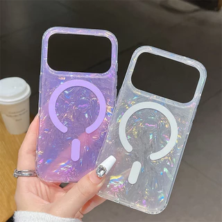 เคสโทรศัพท์ป้องกันการหล่นลายเปลือกหอยหลายสีสําหรับ ไอโฟน12 11 13 14 15 16 17บวก มือโปร น