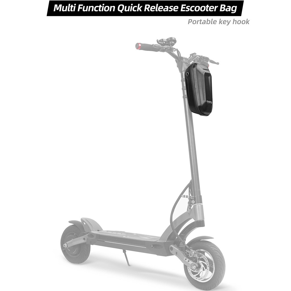 SportStar.TH ทั่วไป 4L Bike Quick Release Front Fork Bag Waterproof Cycle Cycle ElectricsCooter Acce