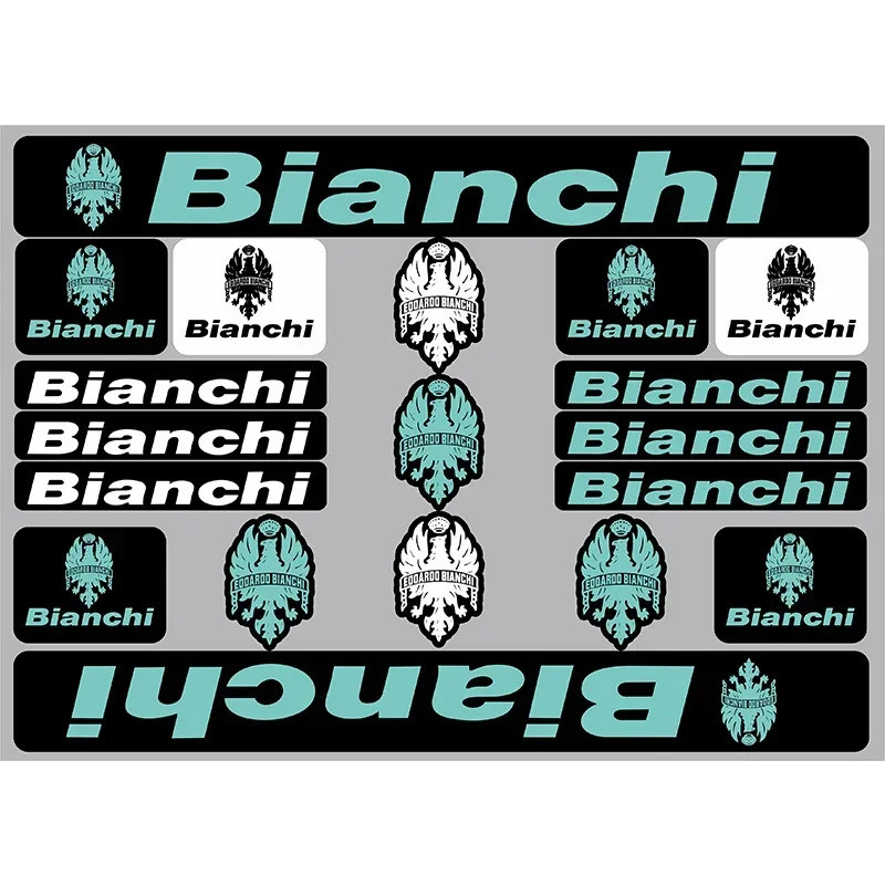 [NEW] สติกเกอร์ตกแต่งกรอบ Bianchi สำหรับจักรยานเสือภูเขา MTB
