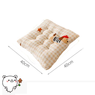 พร้อมส่ง เบาะรองนั่ง 40x40cm นุ่มสบาย ทนทาน ลายการ์ตูนน่ารัก สำหรับตกแต่งบ้าน ออฟฟิศ