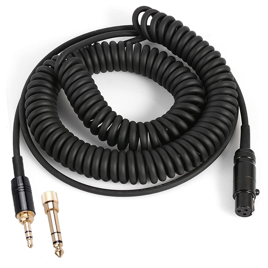 FAAEAL K702 สายสัญญาณเสียงคอยล์เข้ากันได้กับ AKG Q701 K712 K240S K271S K241 K275 Pioneer HDJ-2000 be