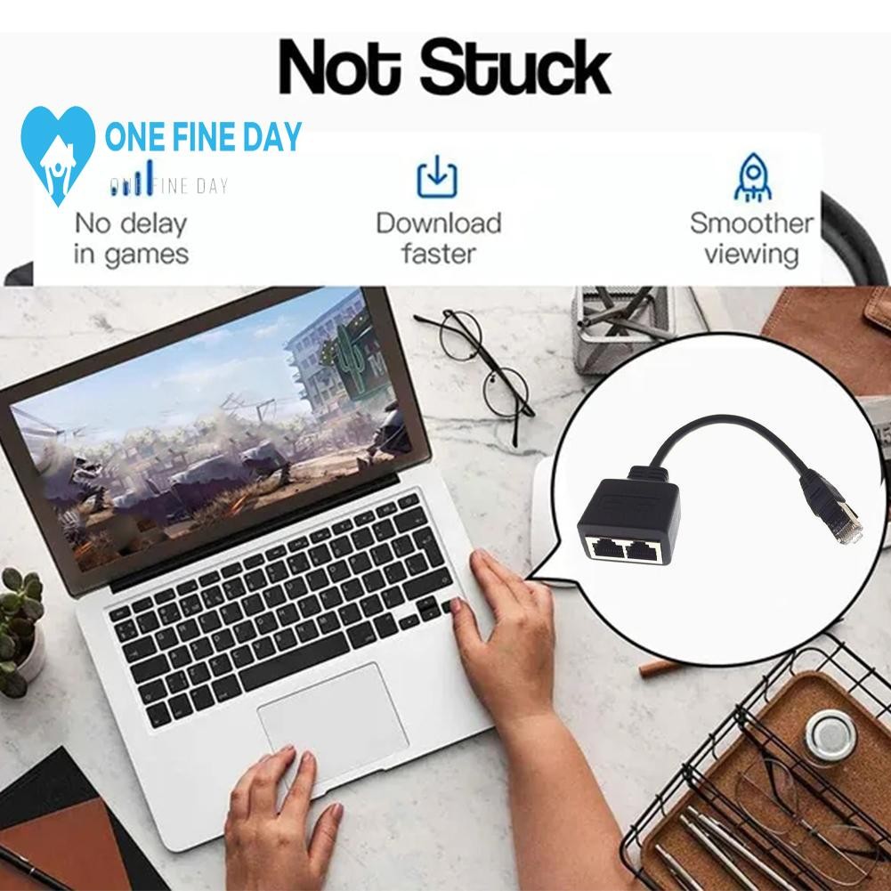 Ugreen Rj45 Extension Adapter Cat6 Cat7 Wifi Pc Cat8 Splitter Stable Speed Router U5l5