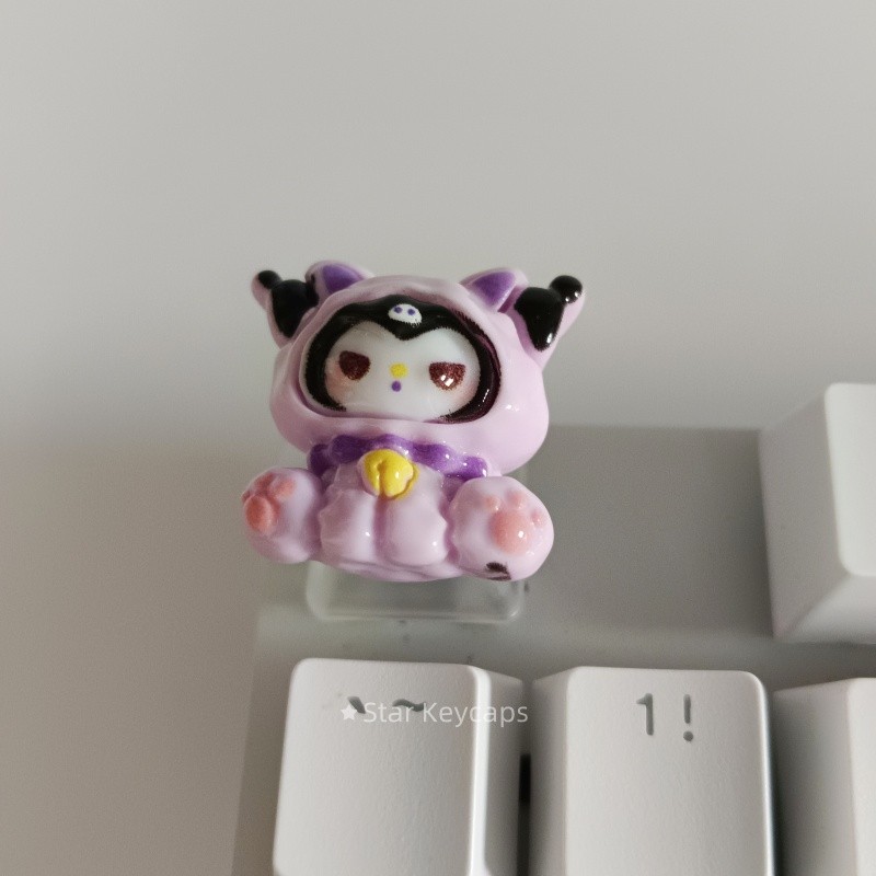 DIY Handmade Keycaps สร้างสรรค์น่ารักการ์ตูน Melody เกมคีย์บอร์ด Keycap ESC ปุ่มแป้นพิมพ์ตกแต่ง ราคา ถูกที่สุด ดีลบีเคเค แกลเลอรีภาพที่ 2
